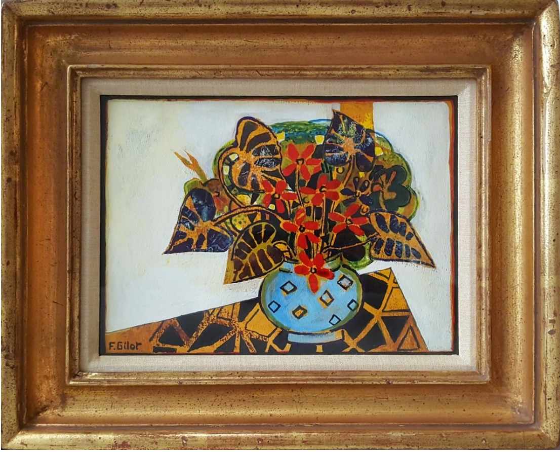 Francoise Gilot - African Violets, 1971
